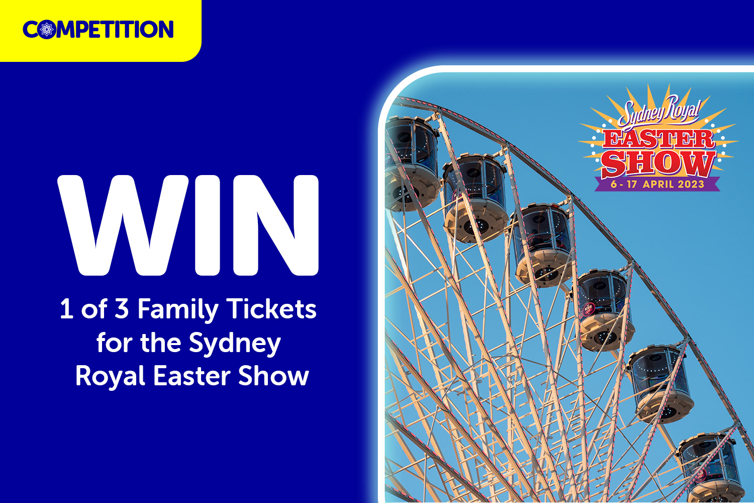 Blue Light Card News Win 1 Of 3 Family Tickets For The Sydney Royal 